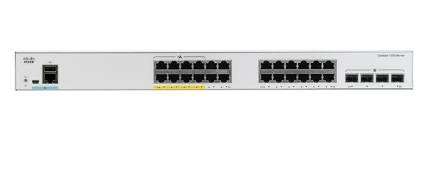 Cisco Catalyst C1000-24FP-4X-L Network Switch Managed L2 Gigabit Ethernet (10/100/1000) Power over Ethernet (PoE) Grey